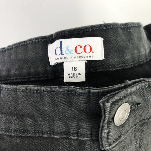 DENIM & CO Straight Slim Leg Jeans - Picture 6 of 7